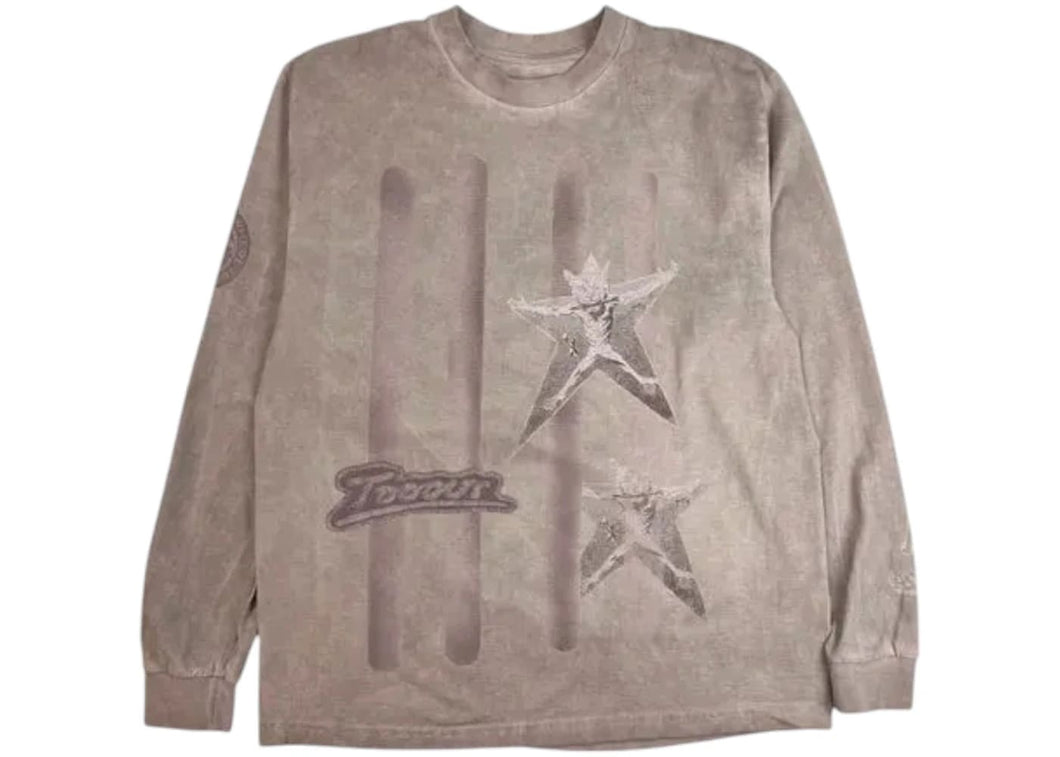 Travis Scott Long Sleeve II T-Shirt Taupe