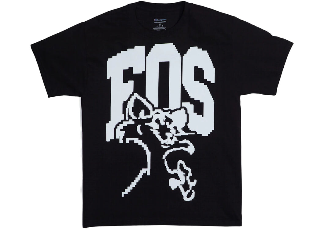 Virgil Abloh Brooklyn Museum FOS CAT Pyrex T-shirt Black