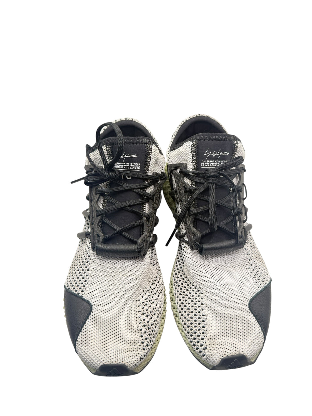adidas Y-3 Runner 4D Black White (Pre-Owned) SZ 6
