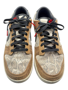 Nike Dunk Low Premium CO.JP Brown Snakeskin (Pre-Owned) SZ 8.5