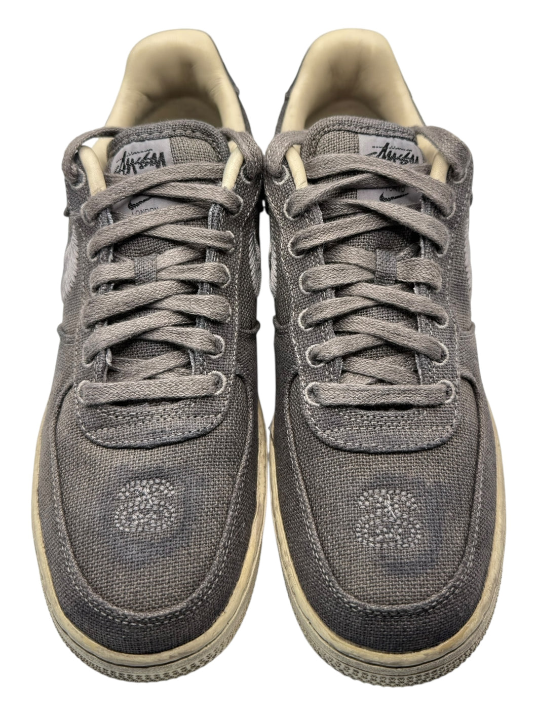 Nike Air Force 1 Low Stussy Fossil (London Pair) SZ 8.5