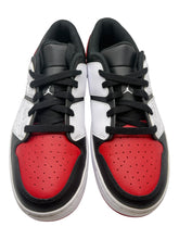Load image into Gallery viewer, Jordan Nu Retro 1 Low Varsity Red Black DS SZ 8.5
