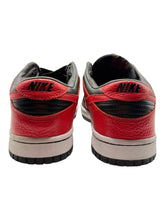 Load image into Gallery viewer, Nike Dunk Low Black Sport Red (JD Sports) (Pre-Owned) SZ 8
