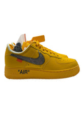 Load image into Gallery viewer, Nike Air Force 1 Low Off-White ICA University Gold (DS) SZ 6.5
