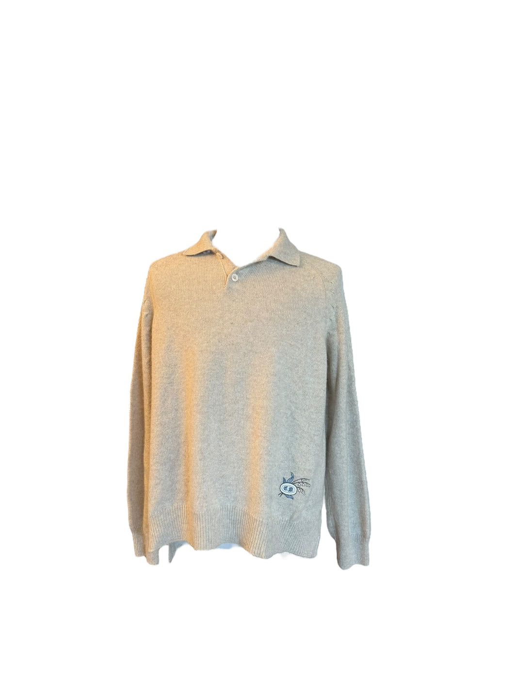 Christian Dior Cashmere Sweater Button Up SZ L (Pre-Owned)