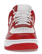 Load image into Gallery viewer, Louis Vuitton Nike Air Force 1 Low By Virgil Abloh White Red DS SZ 8
