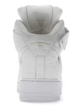 Load image into Gallery viewer, Louis Vuitton Nike Air Force 1 Mid By Virgil Abloh White DS SZ 7
