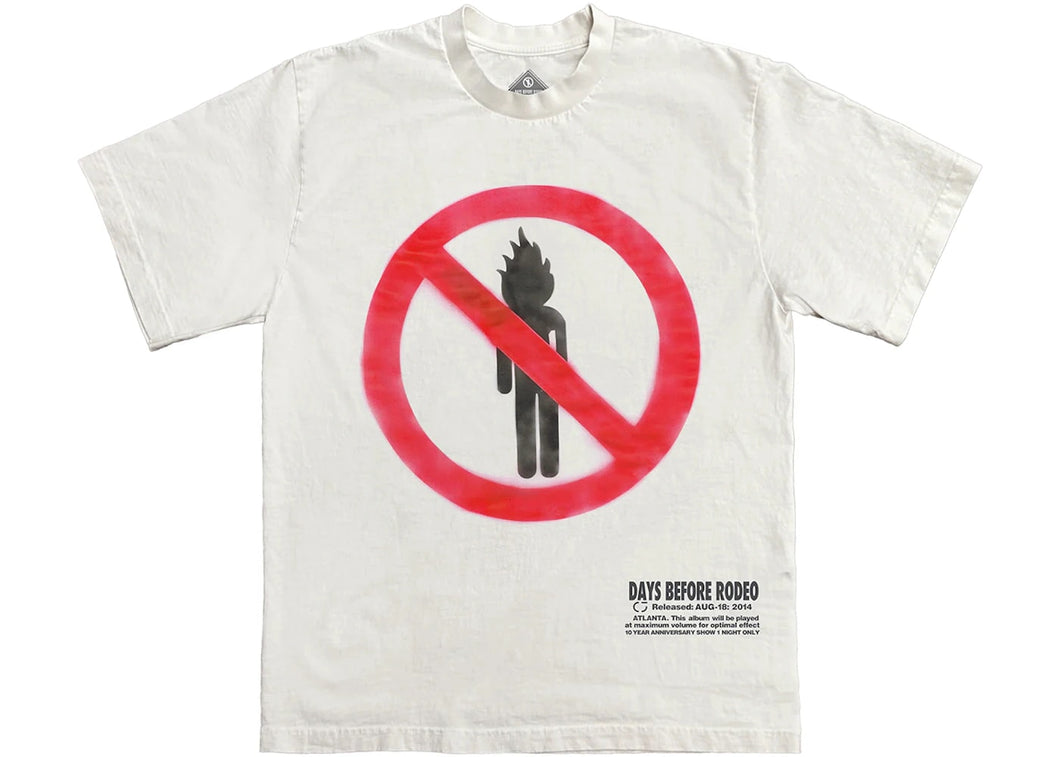 Travis Scott Rodeo Tee White